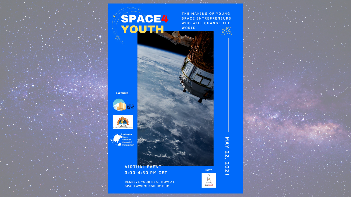 Space Youth Virtual Event poster