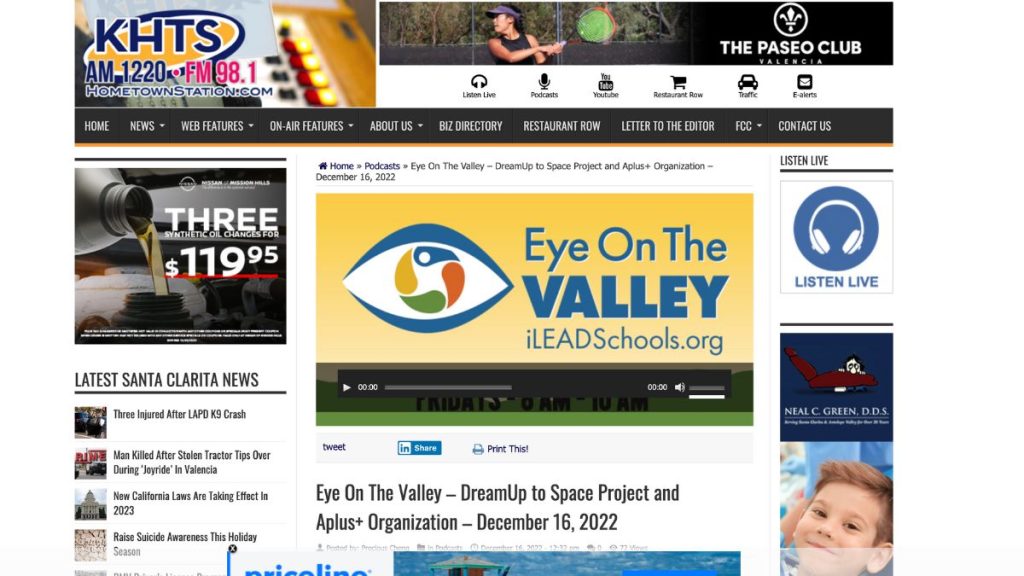 Eye on the Valley DreamUp article