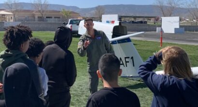 iLEAD Antelope Valley Glider on Campus Day